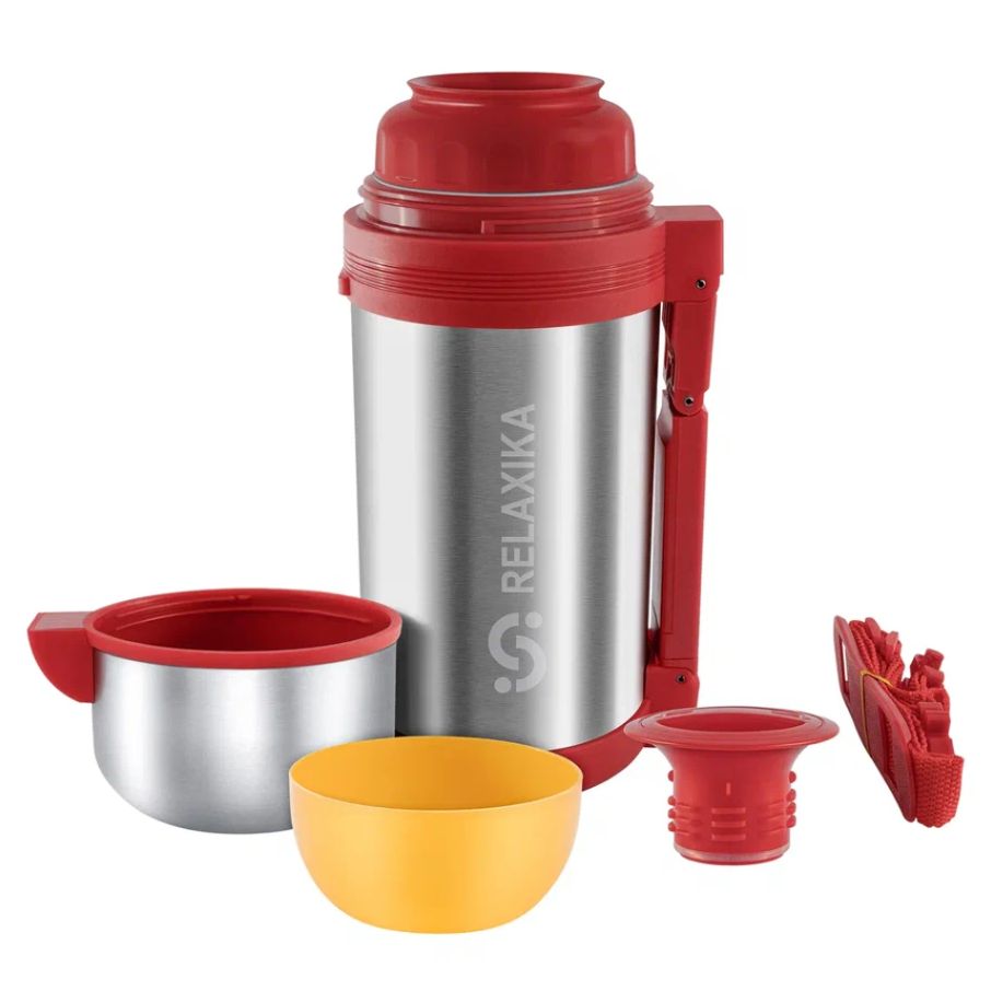 Термос для еды и напитков Relaxika 1200 фото на сайте Print Logo.