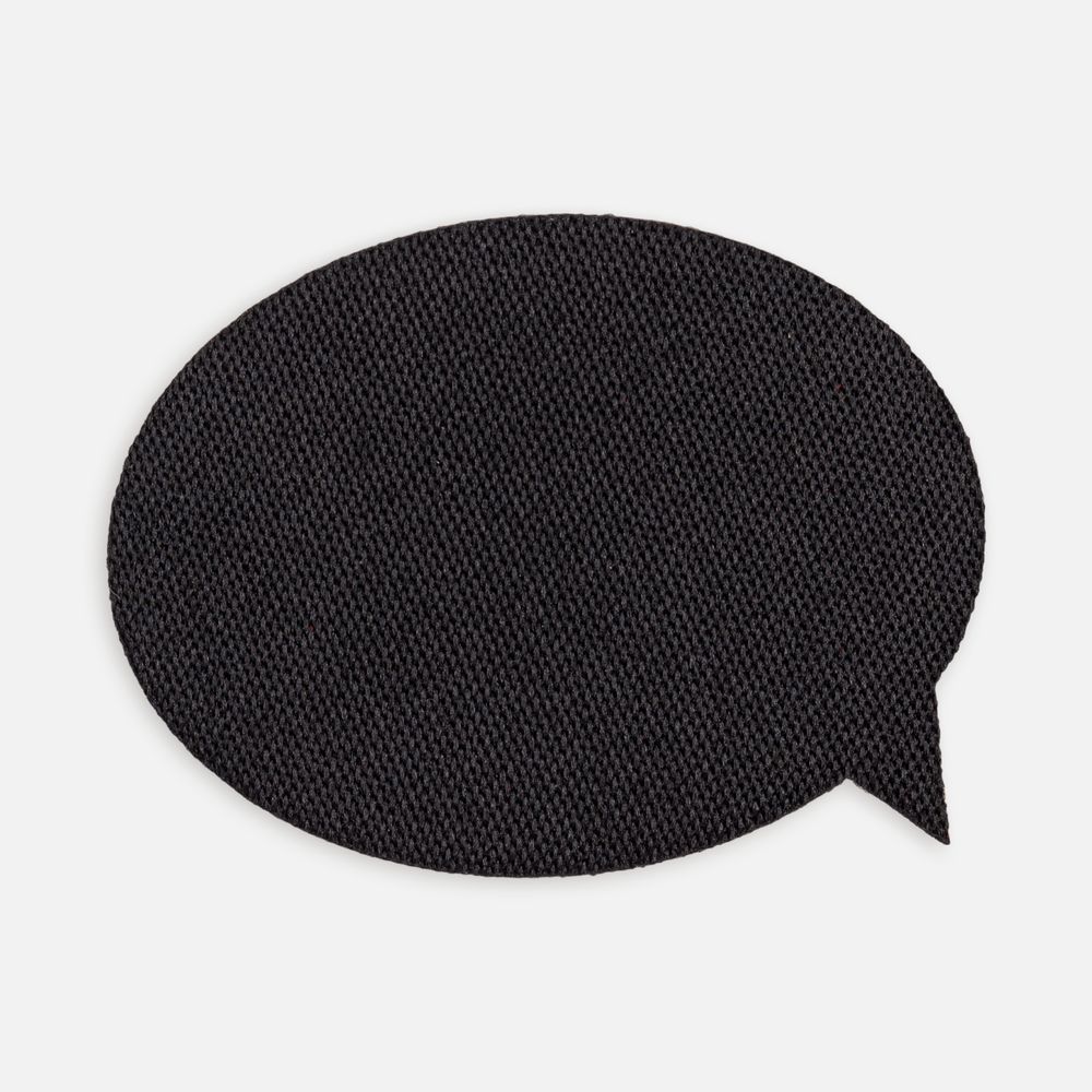 Наклейка тканевая Lunga Bubble, M с логотипом сделано в России | Print Logo