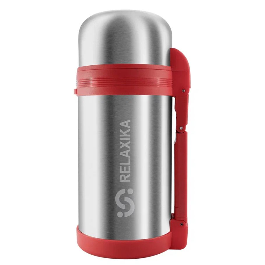 Термос для еды и напитков Relaxika 1200 с логотипом Relaxika | Print Logo