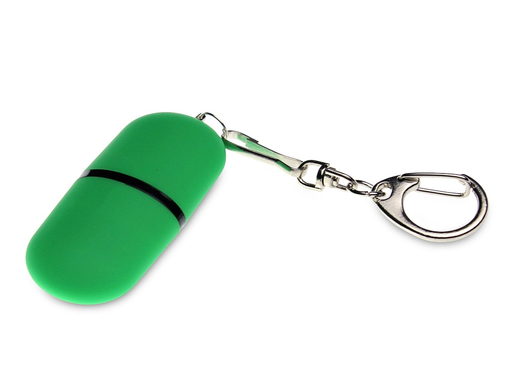 USB 3.0- флешка Goutte Soft-touch на 32 Гб каплевидной формы с логотипом  | Print Logo