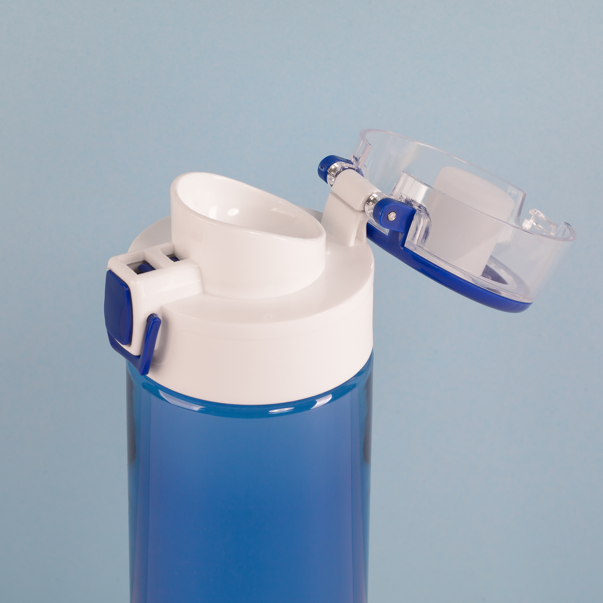 Бутылка для воды "Vita" 600 мл, темно-серая фото на сайте Print Logo.