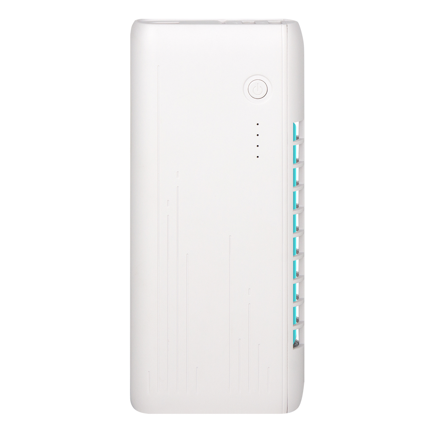 Внешний аккумулятор с встроенной УФ лампой Uno 6000 mAh, черный фото на сайте Print Logo.